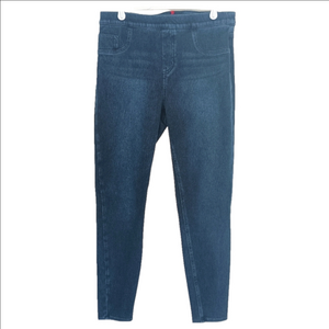 Spanx Jean-ish Women's Blue Size‎ L Jeggings Stretch Blue Style #20018R